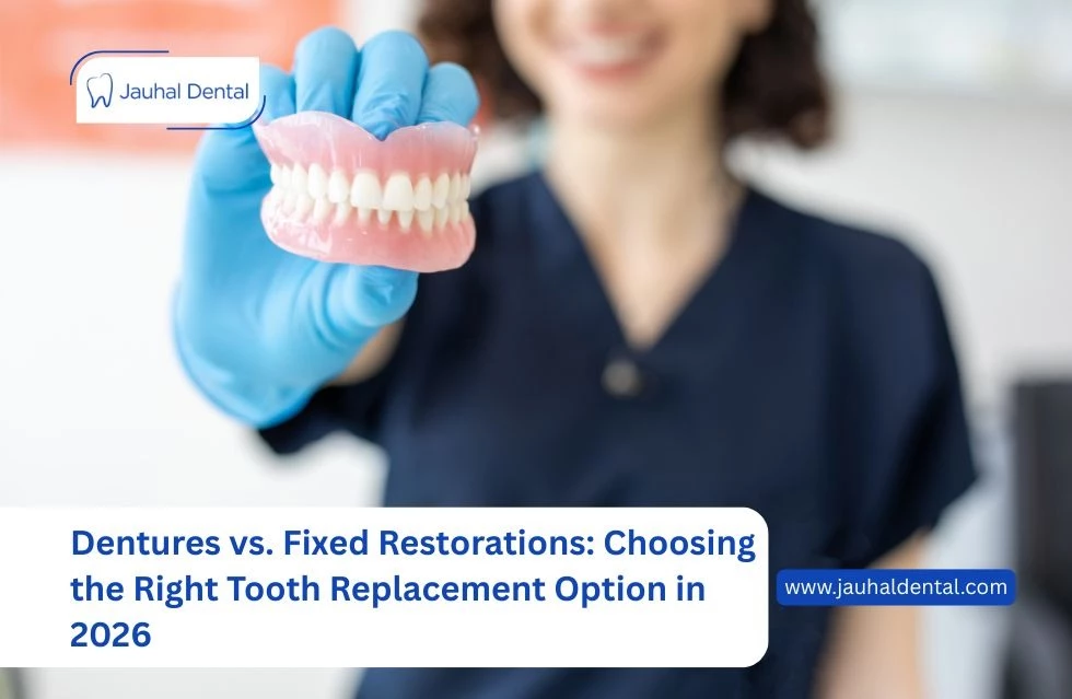 Dentures vs. Fixed Restorations: Choosing the Right Tooth Replacement Option in 2026